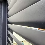 Aluminium Shutters with fixed blades