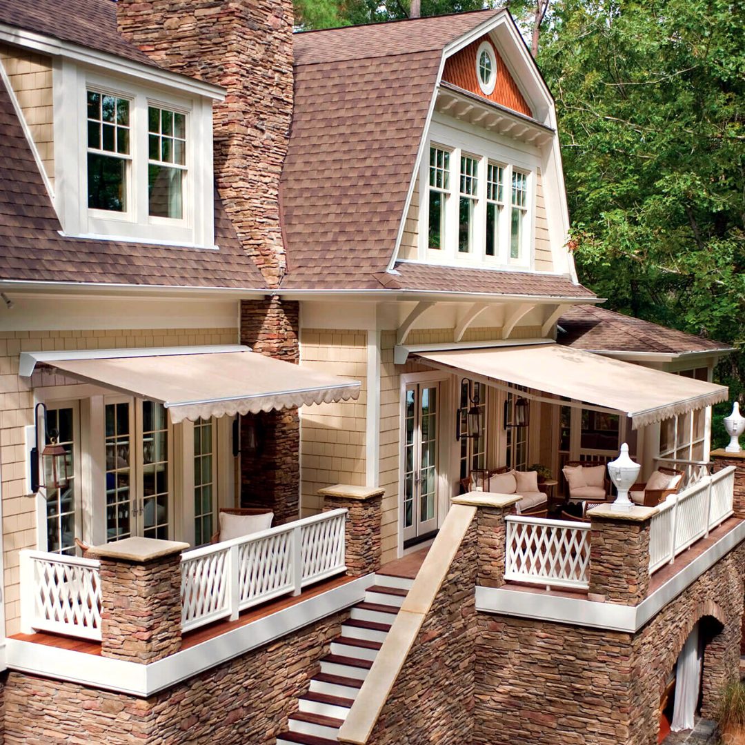Aria Folding Arm Awning by Outdoor Blinds and Awnings (OBA)