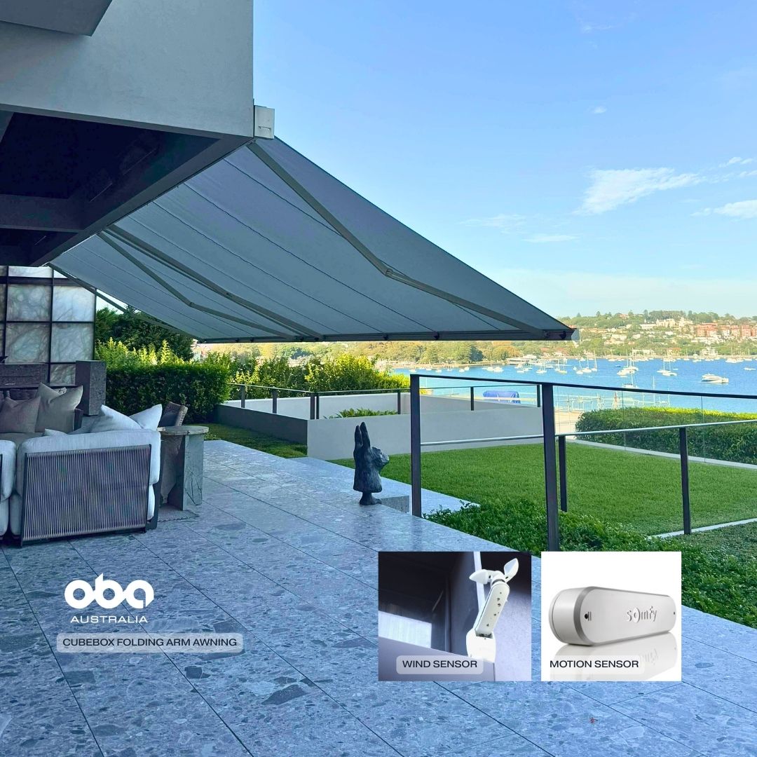 Motion sensor vs Wind Sensor for retractable awning from outdoor blinds and awnings