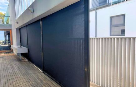 SCreentex Zip outdoor blinds from Outdoor Blinds and Awnings (OBA)