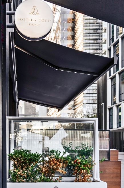 Cubebox Folding Arm Awning by Outdoor Blinds and Awnings OBA