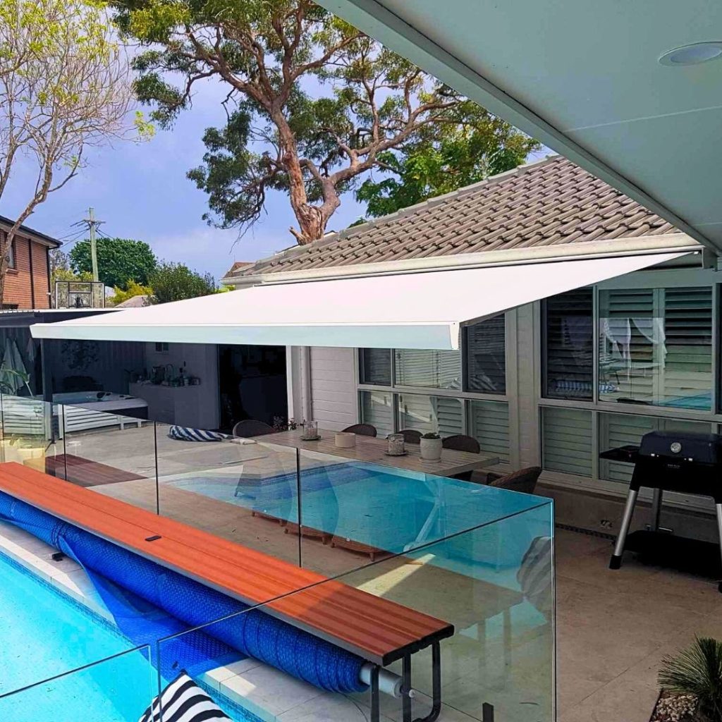 Cubebox Folding Arm Awning by Outdoor Blinds and Awnings (OBA) 5