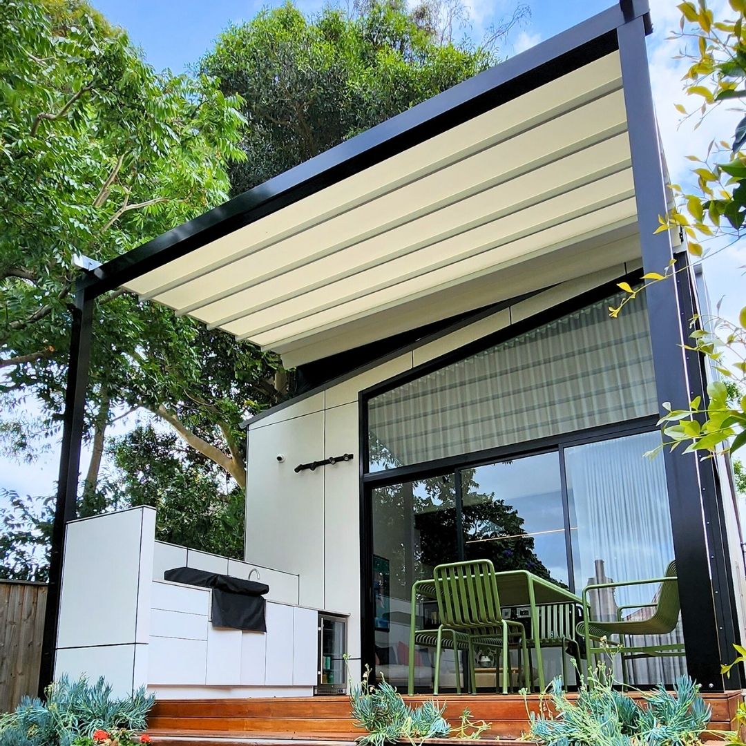 Med Evo Pro Retractable Roof by Outdoor Blinds and Awnings 5