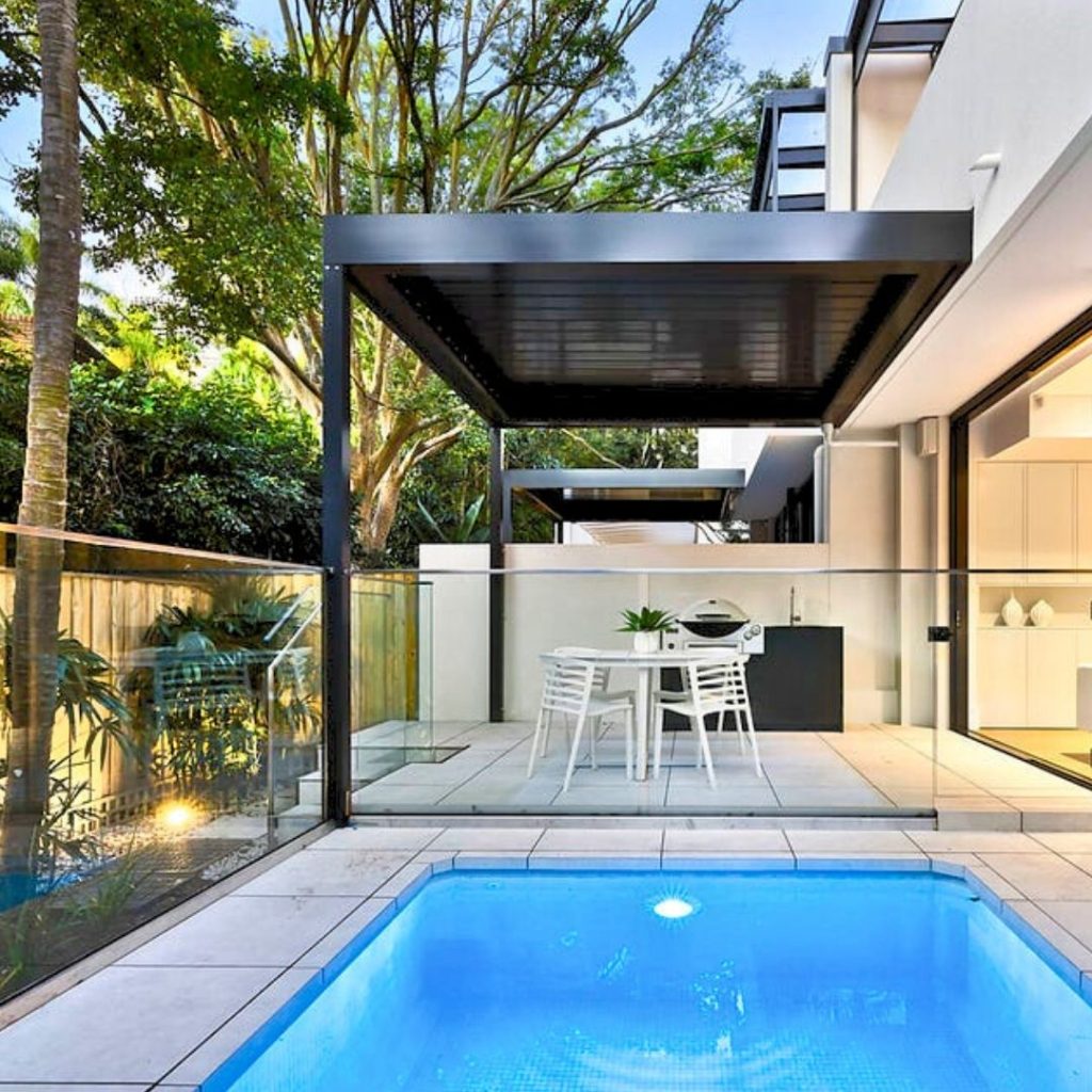 Med Twist Opening Louvre Roof By Outdoor Blinds and Awnings (OBA)