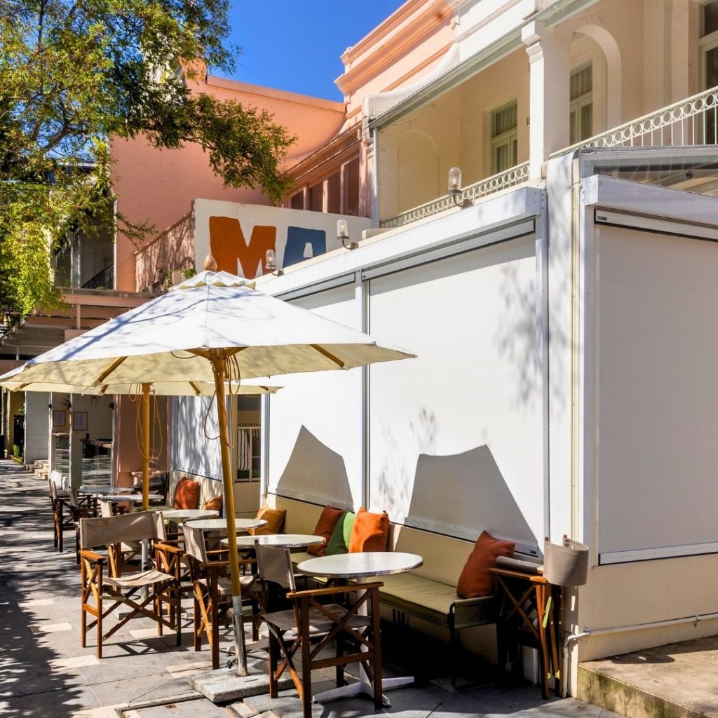Screentex Zip Outdoor Blinds by Outdoor Blinds and Awnings O(B()