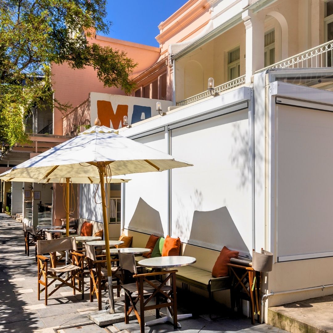 Screentex Zip Outdoor Blinds by Outdoor Blinds and Awnings O(B()