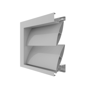 Elliptical Louvre Screens by Outdoor Blinds and Awnings (OBA)