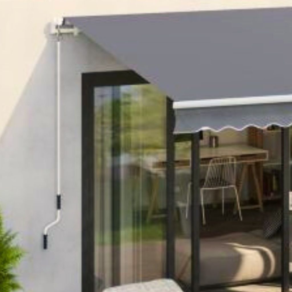 crank handle for folding arm awnings, pivot arm awnings and outdoor blinds.