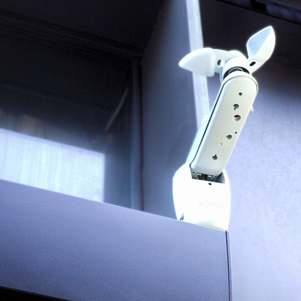Wind Sensor for outdoor shading systems