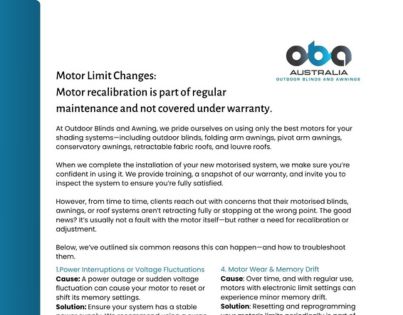 Motor Limits Changes Thumb
