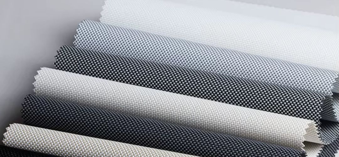Over 100 fabric colours to choose from at Outdoor Blinds and Awnings (OBA)
