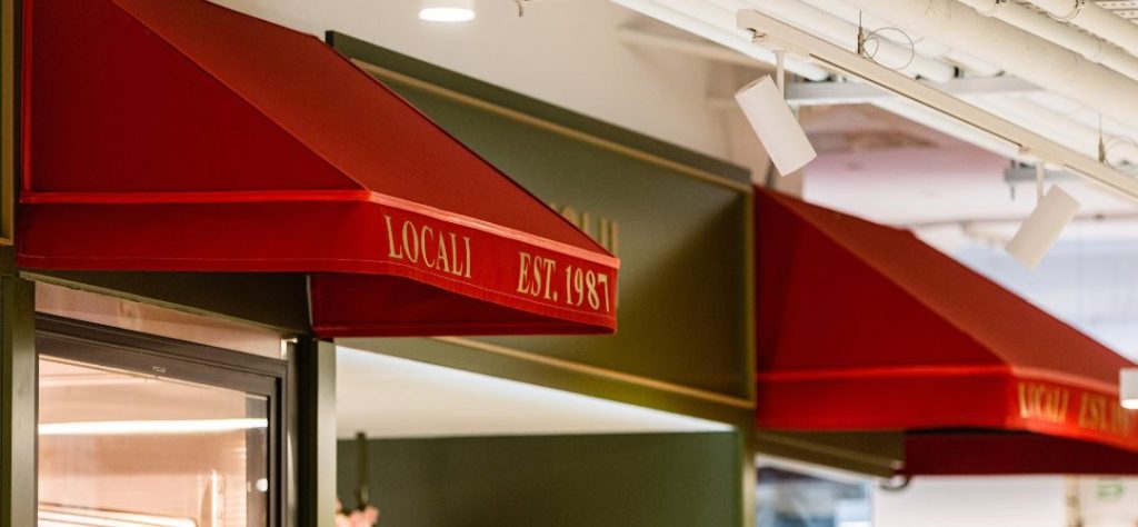 Commercial Branding by Outdoor Blinds and Awnings (OBA)