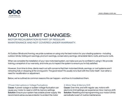 Motor Limit Changes Troubleshooting_Outdoor Blinds and Awnings _2025