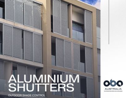 Aluminium Shutters Brochure by Outdoor Blinds and Awnings (OBA)