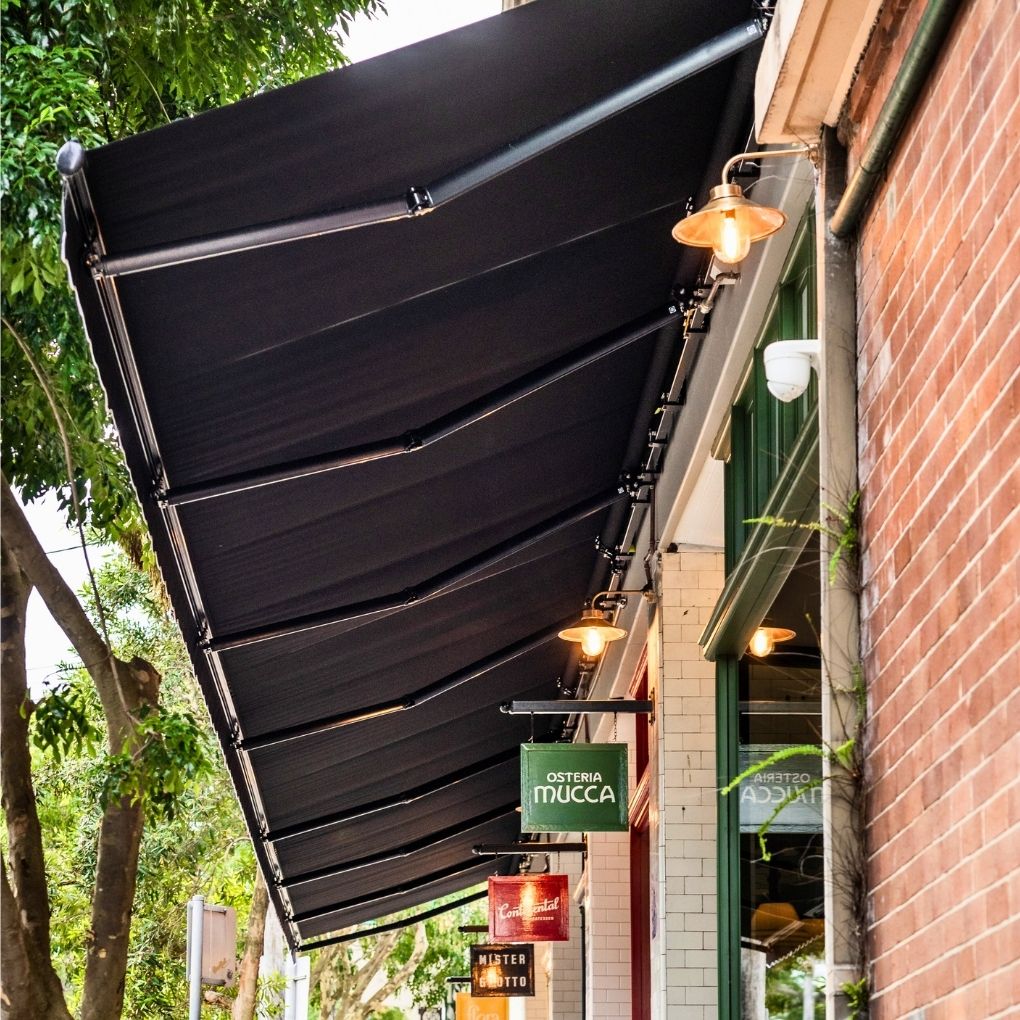 Aria Folding Arm Awning by Outdoor Blinds and Awnings (OBA)