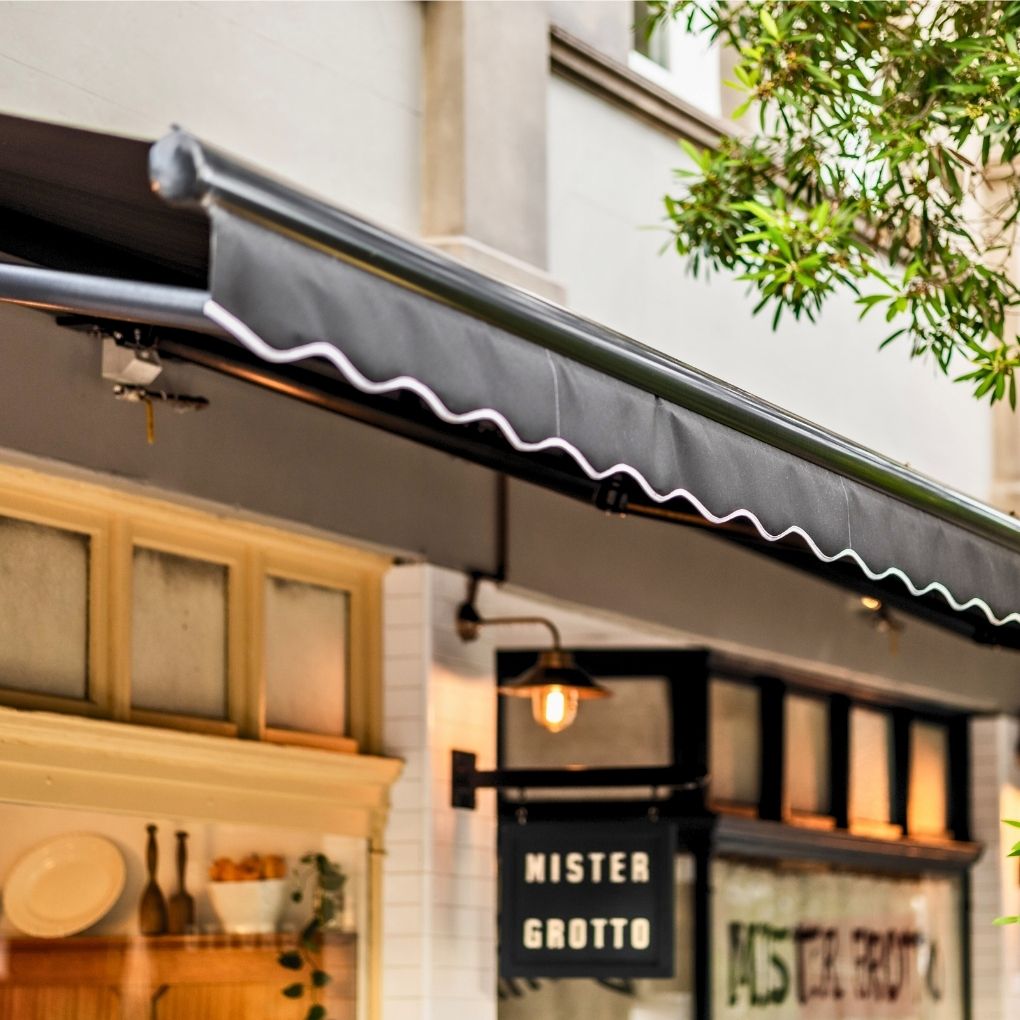 Aria Folding Arm Awning by Outdoor Blinds and Awnings (OBA)