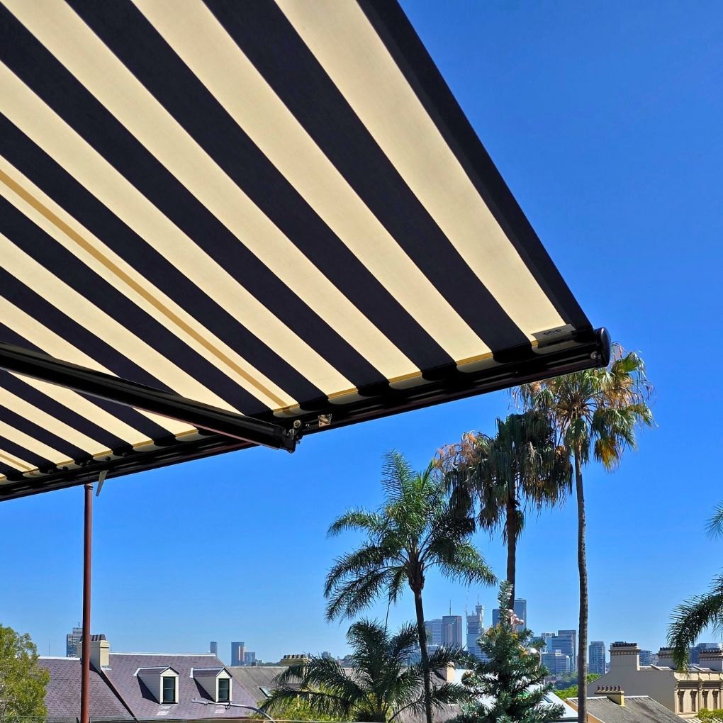 Aria Folding Arm Awning by Outdoor Blinds and Awnings (OBA)