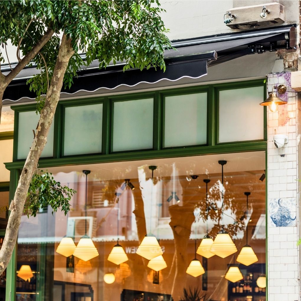 Aria Folding Arm Awning by Outdoor Blinds and Awnings (OBA)