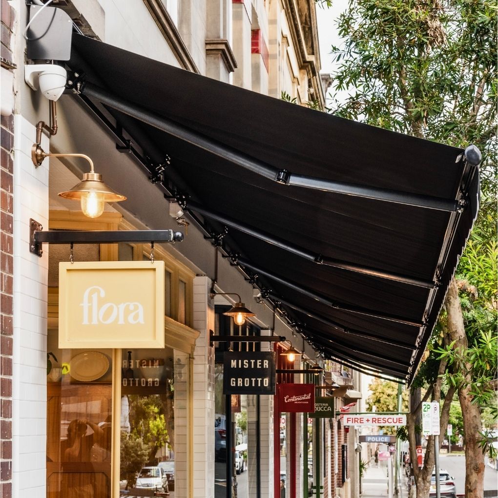Aria Folding Arm Awning by Outdoor Blinds and Awnings (OBA)