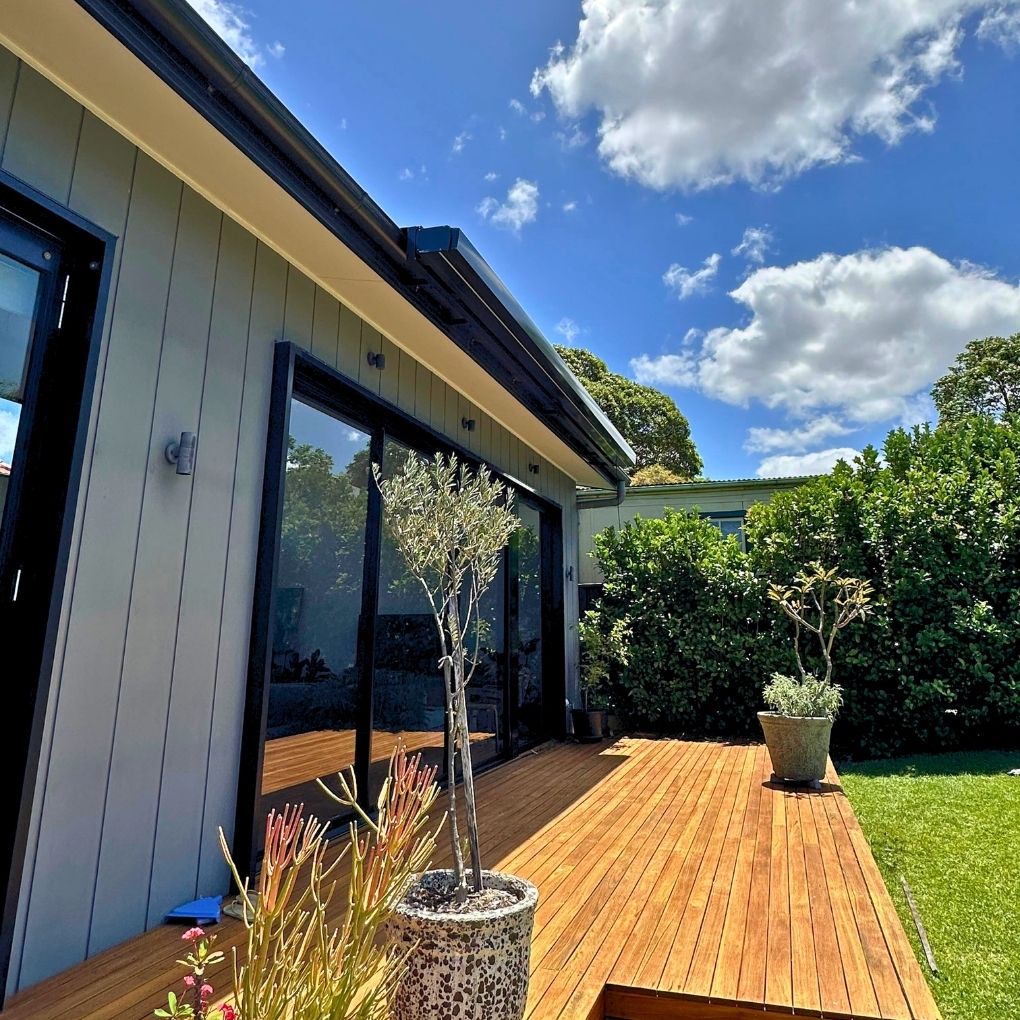 Cubebox Folding Arm Awning by Outdoor Blinds and Awnings (OBA)