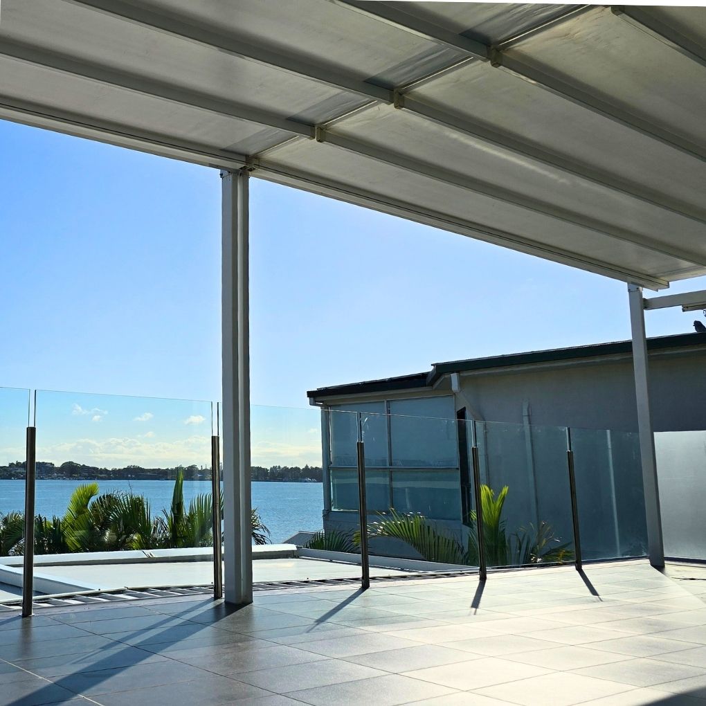 Med Evo Retractable Fabric Roof by Outdoor Blinds and Awnings (OBA)