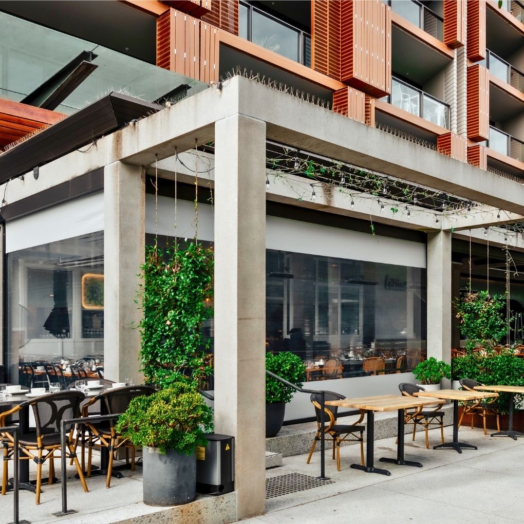Screentex Zip Outdoor Blinds by Outdoor Blinds and Awnings (OBA)