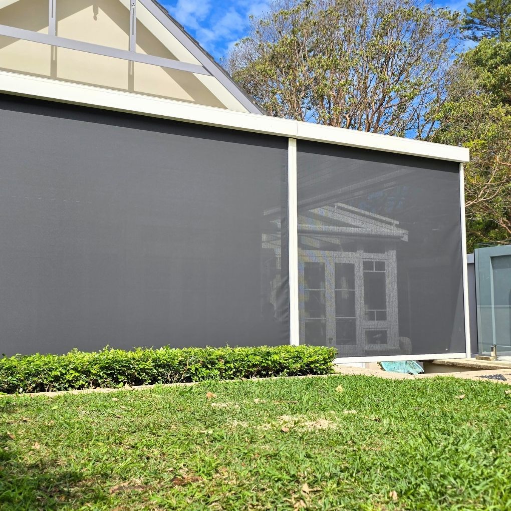 Screentex Zip Outdoor Blinds by Outdoor Blinds and Awnings (OBA)