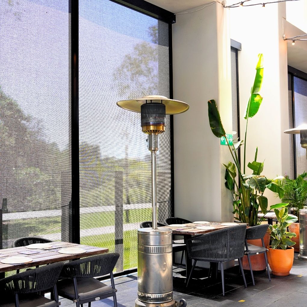 Screentex Zip Outdoor Blinds by Outdoor Blinds and Awnings (OBA)