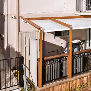Med Evo Retractable Fabric Roof by Outdoor Blinds and Awnings (OBA)