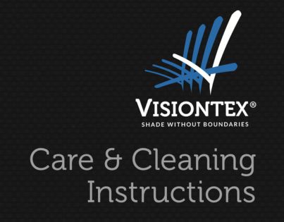 Visiontex Plus Care & Cleaning Instructions