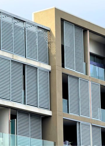 Aluminium Shutters by Outdoor Blinds and Awnings (OBA)
