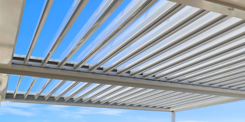 Med Twist Tilting Opening Louvre Roof from Outdoor Blinds and Awnings (OBA) Med Twist Tilting Opening Louvre Roof from Outdoor Blinds and Awnings (OBA)