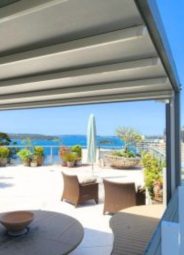 Med Evo retractable roof from Outdoor Blinds and Awnings (OBA)