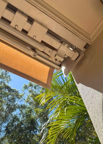 Aria Folding Arm Awning by Outdoor Blinds and Awnings (OBA)