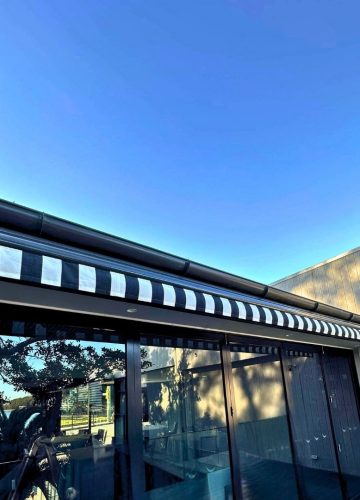 Aria Folding Arm Awning by Outdoor Blinds and Awnings (OBA)
