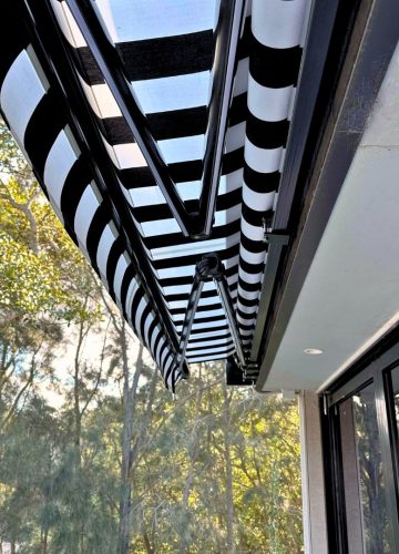 Aria Folding Arm Awning by Outdoor Blinds and Awnings (OBA)