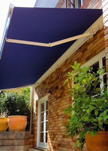 Cleo Folding Arm Awning by Outdoor Blinds and Awnings (OBA)