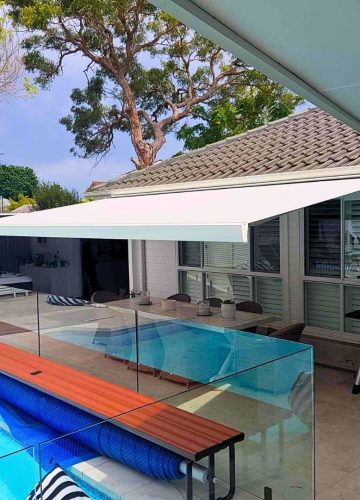 Cubebox Folding Arm Awning by Outdoor Blinds and Awnings (OBA) 5