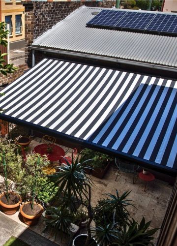 Cubebox Folding Arm Awning by Outdoor Blinds and Awnings (OBA) 5