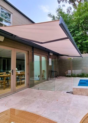Cubebox Folding Arm Awning by Outdoor Blinds and Awnings (OBA) 5