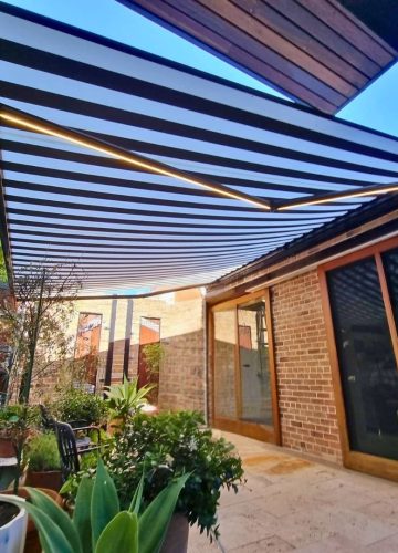 Cubebox Folding Arm Awning by Outdoor Blinds and Awnings (OBA) 5