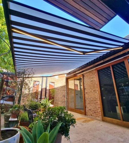 Cubebox Folding Arm Awning by Outdoor Blinds and Awnings (OBA) 5