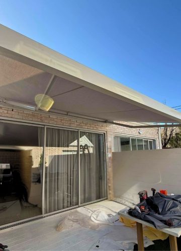 Cubebox Folding Arm Awning by Outdoor Blinds and Awnings (OBA) 5
