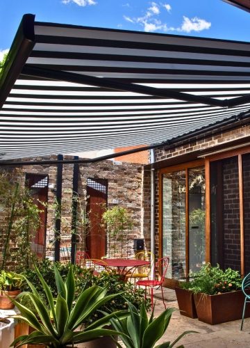 Cubebox Folding Arm Awning by Outdoor Blinds and Awnings (OBA) 5
