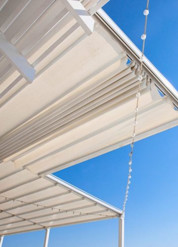 Med Evo Pro Retractable Roof by Outdoor Blinds and Awnings