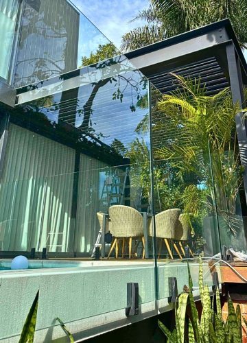 Med Twist Opening Louvre Roof By Outdoor Blinds and Awnings (OBA)
