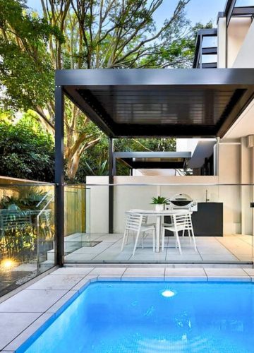 Med Twist Opening Louvre Roof By Outdoor Blinds and Awnings (OBA)