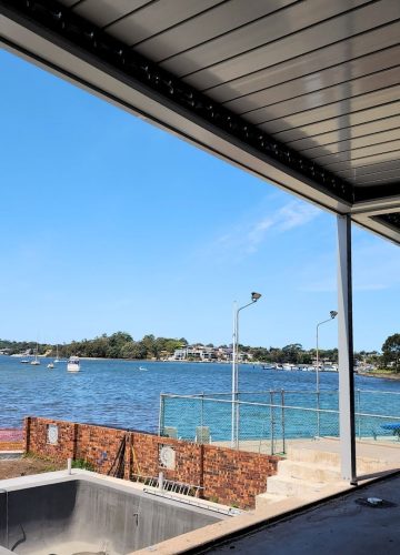 Med Twist Opening Louvre Roof By Outdoor Blinds and Awnings (OBA)