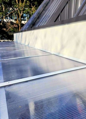Polycarbonate Pergola Roof by Outdoor Blinds and Awnings (OBA)