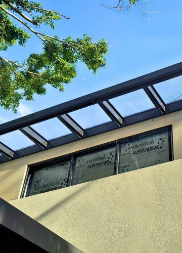 Polycarbonate Pergola Roof by Outdoor Blinds and Awnings (OBA)